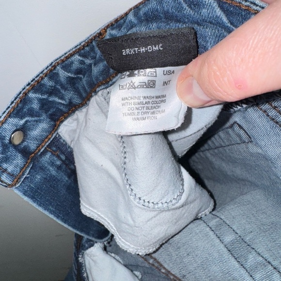 Harley-Davidson Ladies Classic Blue Denim Bootcut Jeans Size 10 - Picture 9 of 9